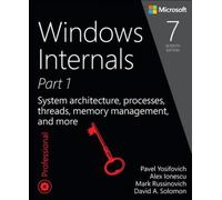 Windows Internals: System architecture, processes, threads, memory management,