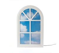 Windows Loft Applique Murale Blanc/ Bleu