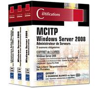 Windows Server 2008, certification MCITP Administrateur serveur : coffret de 3 livres : 3 examens - Philippe Freddi - Eni Editions - Coffret - Guide