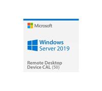 Windows Server 2019 Remote Desktop Services (RDS) 50 device connections CAL - Clé licence à télécharger