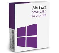 Windows Server 2022 Cal 10 User. Deliver