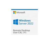 Windows Server 2022 Remote Desktop Services (RDS) 50 user connections - Clé licence à télécharger