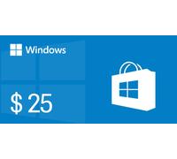 Windows Store Gift Card 25 USD