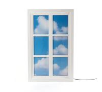 Windows Suite Applique Murale Blanc/ Bleu