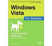 Windows Vista for Starters, Missing Manual Series David Pogue (Auteur)