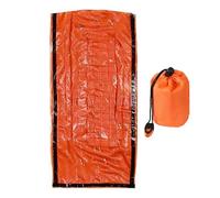 Windproof Sleep Bag - Thermal Outdoor Survival Blanket, Extreme Weather Adventure Gear, Backpacking with Whistle | Alpine Climbing, Disaster Preparedness Kit, Solo