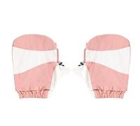 Windproof Thermal Muffs, Motorcycle Handlebar Covers, Global Fit Guards with Insulated Lining, Weather Shield Protection, Riding Hand Warmers with Reflective Trim, Winter Summer for Atv and Cycling