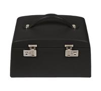 Windrose Beluga Boîte à bijoux Cuir 29.5 cm noir