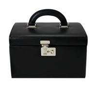 Windrose Beluga coffret à bijoux 24,5 cm cuir schwarz (80-3853-8)