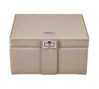 WINDROSE Boîte à bijoux beige pour femme - Corbello Charmbox Taupe 310839