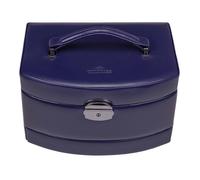 WINDROSE Boîte à bijoux bleu foncé pour femme - Merino Moda Jewelry Box Dark Blue 319085