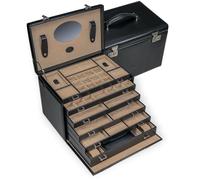 Windrose Coffret à bijoux Merino 36 cm schwarz (80-3347-8)