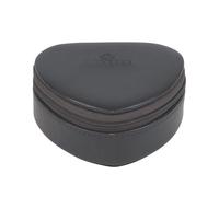 WINDROSE Boîte à bijoux gris pour femme - Merino Moda Herzdose Anthracite 73731