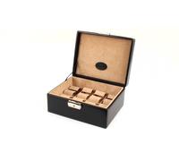 Windrose Boîte à montres Merino 19,5 cm noir