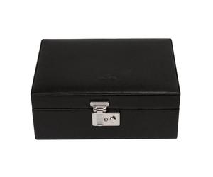 WINDROSE Boîte à bijoux noir pour femme et homme - Beluga Watch Safe Box L 108356