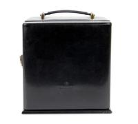 WINDROSE Boîte à bijoux noir pour femme - Merino Jewelry Box 108350