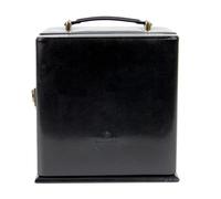 WINDROSE Boîte à bijoux noir pour femme - Merino Jewelry Box 310848