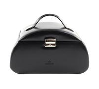 WINDROSE Boîte à bijoux noir pour femme - Merino Jewelry Box Round 2 310846