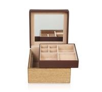 Windrose Boîte à bijoux petite Wood - Crème
