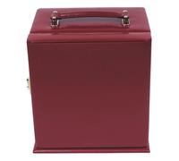 WINDROSE Boîte à bijoux rouge pour femme - Merino Jewelry Box 108351