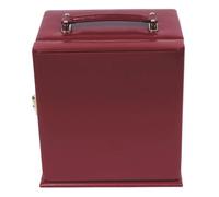 WINDROSE Boîte à bijoux rouge pour femme - Merino Jewelry Box 310742
