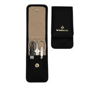 WINDROSE Coffret manucure Aurora 3 pièces (noir)