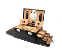 Windrose Coffret à bijoux Merino 29,5 cm schwarz (80-3683-8)