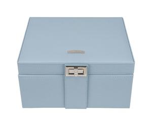 Windrose Marvella Boîte à bijoux 21 cm bleu