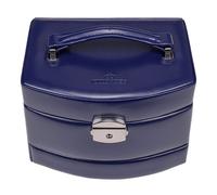 Windrose Merino Boîte à bijoux 14 cm bleu