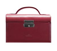 Windrose Merino Boîte à bijoux 15 cm rouge