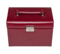 Windrose Boite a Bijoux Merino 9 - Rouge