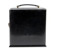 Windrose Coffret à bijoux Merino avec pochette – Noir