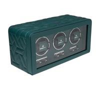 Windrose Noblesse Remontoir pour 3 montres Bleu pétrole