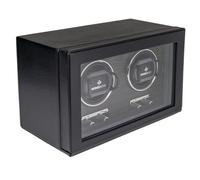 Windrose Remontoir pour 2 montres Ambiance/noir (cuir)