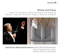 Winds And Pipes : Musique Pour Ensemble Symphonique De Vents Et Orgue.
