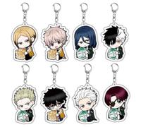 Winds Breaker Porte-clés Anime Rôle Haruka Sakura Figure Acrylique Pendentif Porte-clés Sac Décor Pendentif Accessoires 8pcs