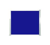 Windscherm uittrekbaar 120x300 cm blauw45361