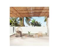 Vidaxl Auvent Latéral Rétractable Crème 140x1000 Cm