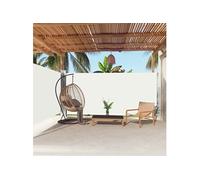 Vidaxl Auvent Latéral Rétractable Crème 180x600 Cm