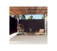 vidaXL Auvent latéral rétractable 318006 200x600 cm Noir