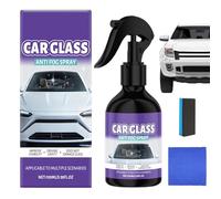 Windshield Anti Fog | 100ml Glass Defogger Spray With Sponge And Towel Window Cleaner For Goggles Mirror Automotive Motorcycle Vehicle Truck Interior