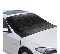 Windshield Cover - Car Windscreen Sunshade, Magnetic Glass Safe Protector, Dustproof Winter Guard, Lightweight Portable Material, Ideal for SUV Truck Sedan Pickup Travel Parking