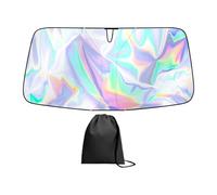 Windshield Cover Sun Shade - Foldable Front Window Protector | UV Resistant Heat Blocking Car Windshield Shade for Sedan Truck SUV RV Dashboard Interior Protection