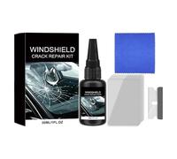 Windshield Crack Repair Kit - 30ml Window Crack Repair Kit | Resin Strong Adhesion Damage Fix Solution For Glasses Sunroofs Bathroom Mirrors Trucks Suvs Rvs Sedans