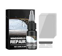Windshield Crack Repair Kit, Clear Vision Cracks Gone Glass Repair Kit, Easy to Use Diy Liquid for Window Cracks, Chips & Scratches (1pcs)