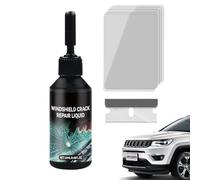 Windshield Crack Repair Kit - Windshield Chip Repair Kit | 2025 Nouveau kit de fixation en verre, restaurateur de verre liquide, outils de réparation rapide pour fenêtres de véhicules, écrans de