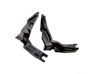 Windshield Front Foam Rain Collector Sponge pour 3008 Remplacement OEM 9800512180 9800512080 Plastique Joint Mousse Noir 1 paire