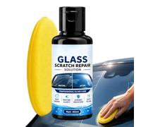 Windshield Glass Repair Fluid 40ml | Nano Stain Remover With Sponge