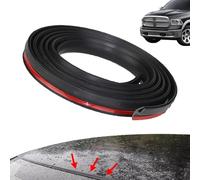 Windshield Rubber Sealant Strip - Car Weather Stripping | H-Shaped Sealing Enhancement for Pickups SUVs Trucks Minivans, Soft High Elastic UV Resistant Eco-Friendly Material