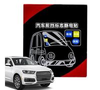 Windshield Stickers | Car Windshield Decals | Car Window Decals | Car Inspection Sticker Holder | Set of 3 Static Cling Window Film Car Window Sticker Easy to Remove Windscreen Decal for Car